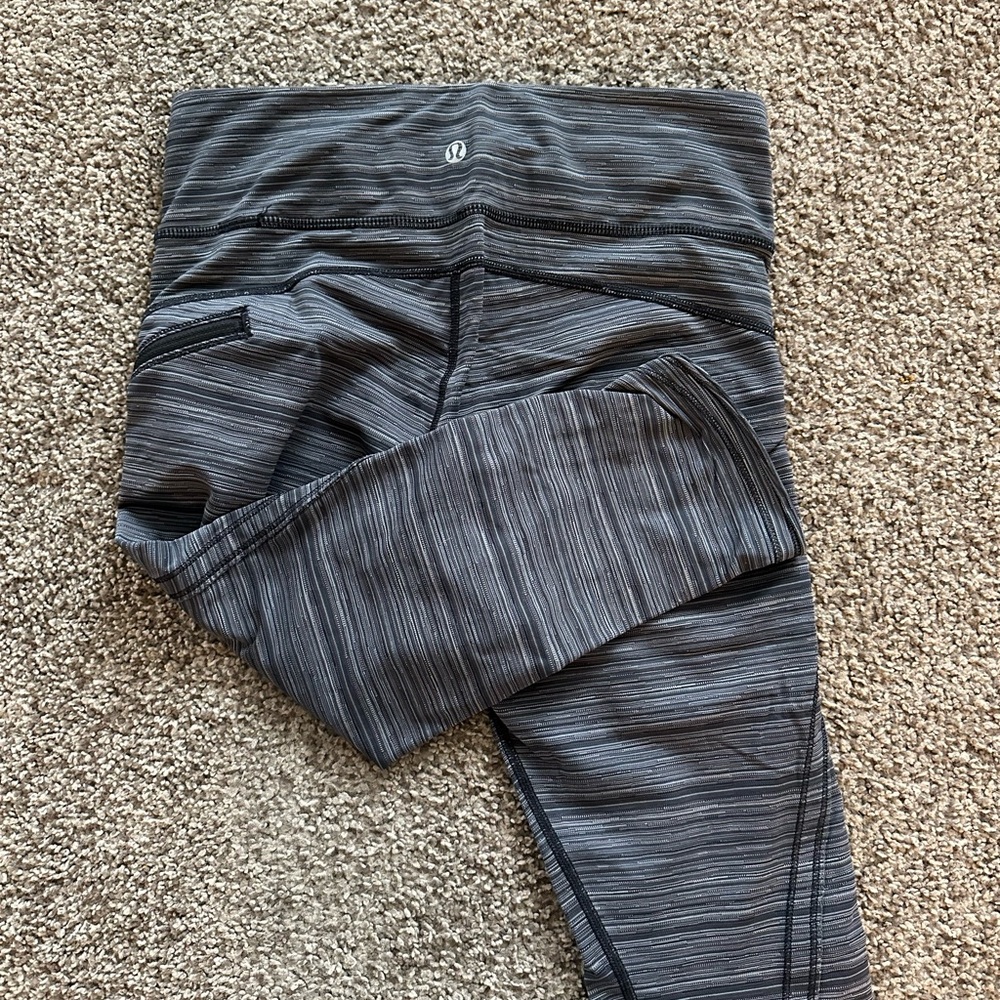 Lululemon Striped Leggings